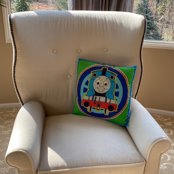 Mattel Thomas The Train Reversible to 2 Different Images Custom Made 16” Pillow - Picture 3 of 9